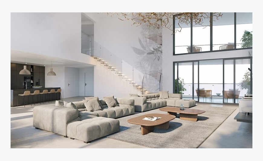 Duplex ultra-luxueux de 3 chambres en bord de lagon à l’Aqua Resort