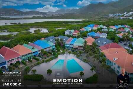 Duplex Apartment T5 - 161 m2 sea view, Parc de la Baie Orien