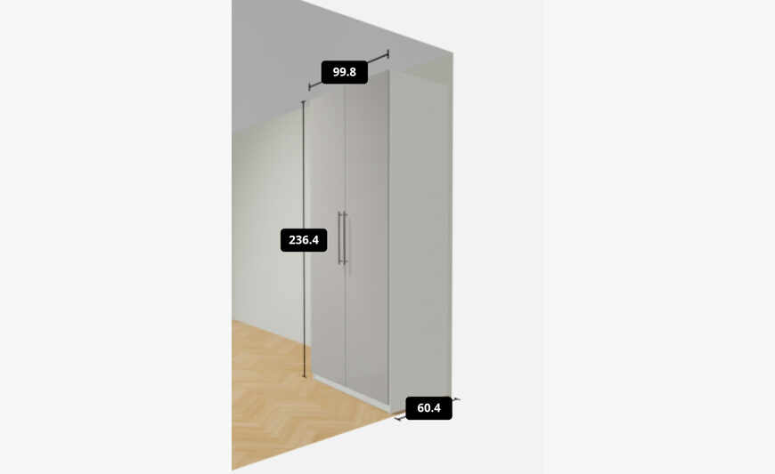 IKEA Pax wardrobe/walk-in closet NEW