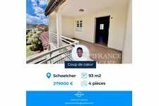 Grosse opportunité ? Appartement F4 vue mer à Schoelcher