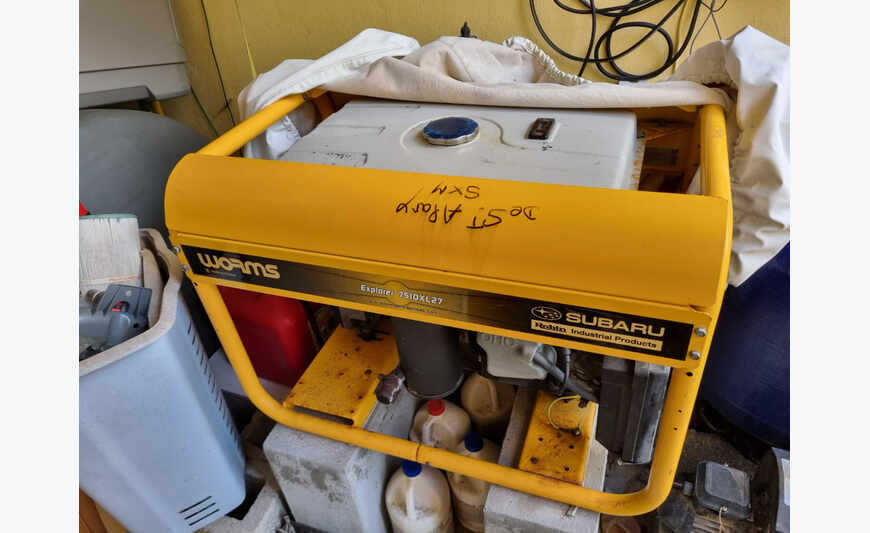 Groupe Electrogène WORMS 7510 XL27 7.5 KVA