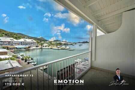 2-bedroom apartment in Marigot with marina view