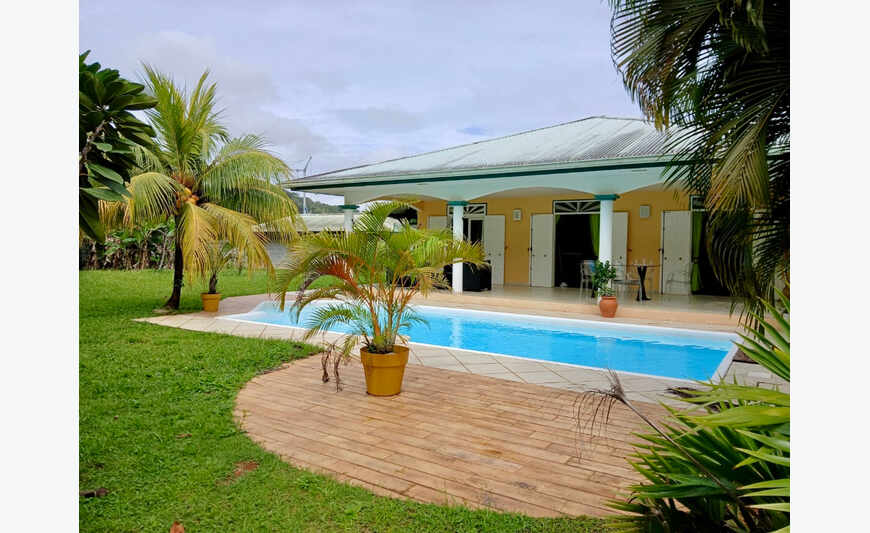 Maison Piscine Cayenne-Suzini