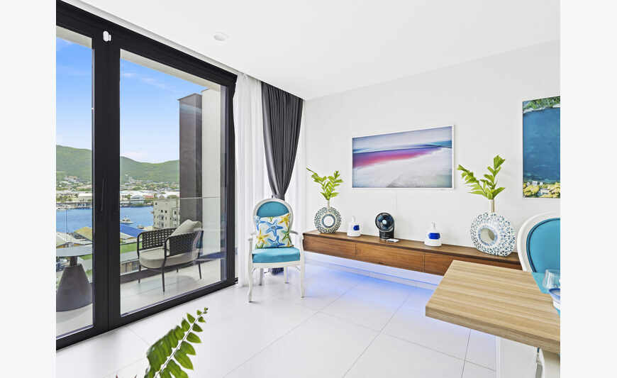 For rent: 1 bedroom apartment on the top floor with balcony