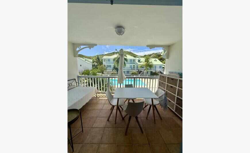 Charmant Duplex T3 avec Vue Piscine - Anse Marcel
