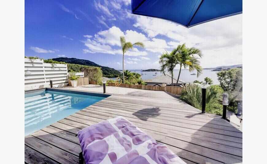 Cul de Sac - Maison vue mer avec Piscine
