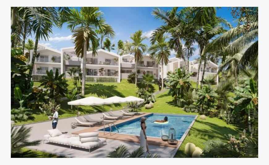 Vue Mer - Appartement T2 face piscine à Trois Rivières