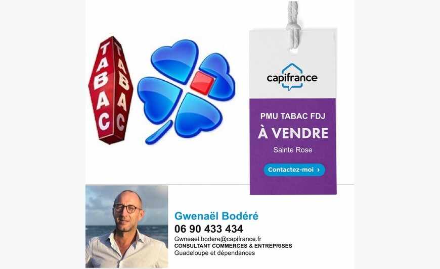 Fonds de commerce Sainte Rose (971)