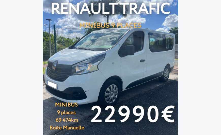 Renault trafic 9 places