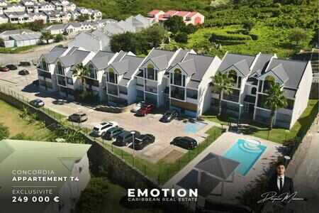 4-room apartment (3 bedrooms) with shared swimming pool - Co