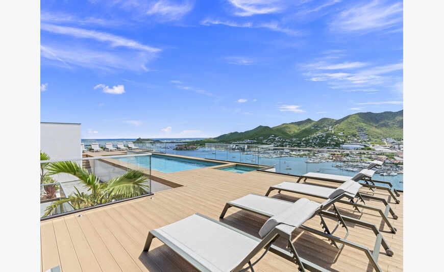 C342 – Vue sur le lagon avec balcon