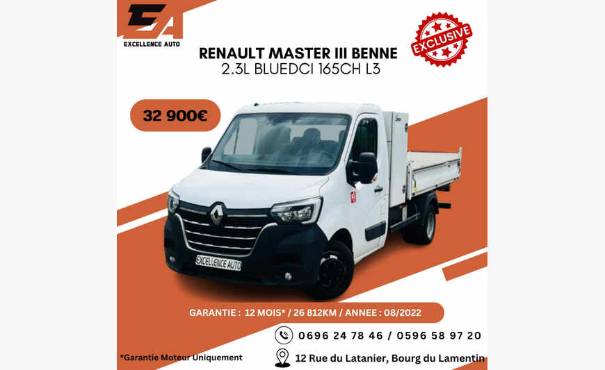 RENAULT MASTER III BENNE