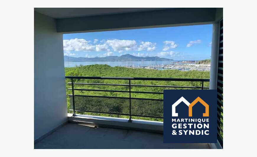 Fort-De-France: Etang Z'Abricot -Appartement Vue Mer