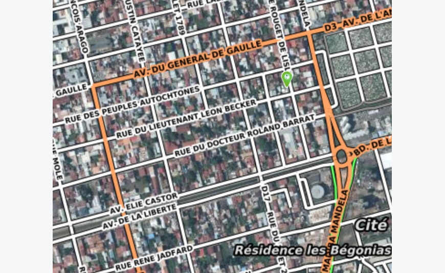 Terrain de 159,00 m² Cayenne (973)