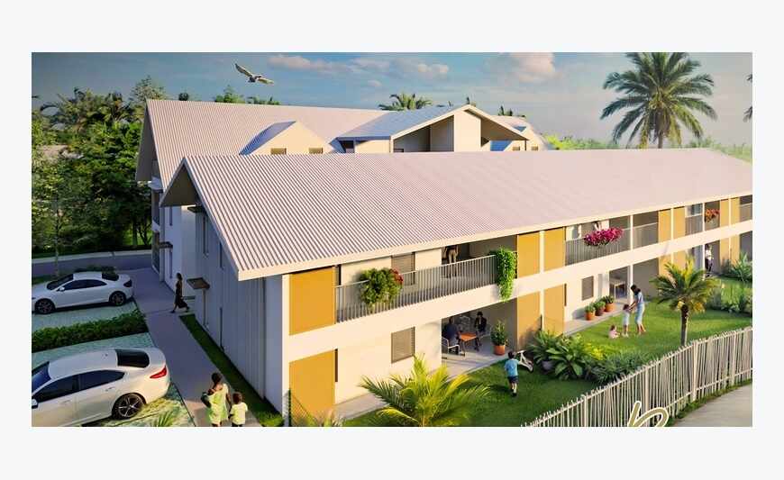: Appartement T3 avec jardin à Baie Mahault (971)