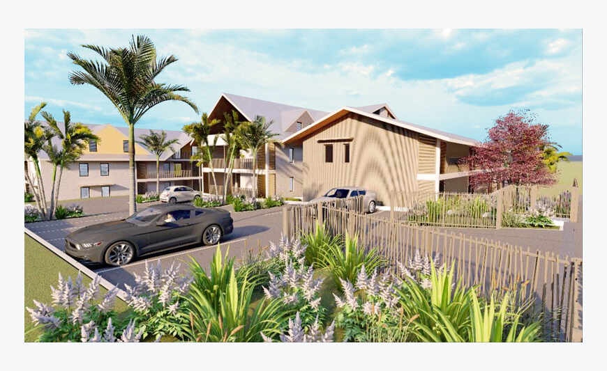 : Appartement T2 avec jardin à Baie Mahault (971)