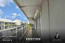 Appartement T3 de 64,40 m2 + 42 m2 de balcon couverts à M