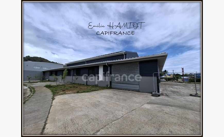 A louer Entrepôt rénové de 1000m² avec bureaux et parking