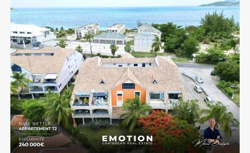 Baie Nettlé : Appartement 45 m2 + 15 m2 de terrasses couvert