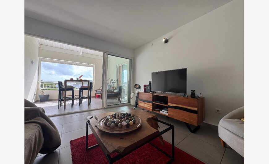 T3 completely renovated - Pinel view bedroom + living room