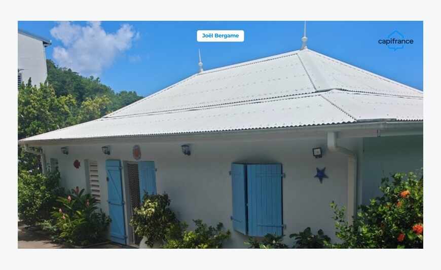 Coup de cœur pour cette maison F5 à l'Anse à L'Ane aux