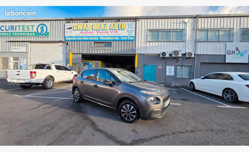 Citroen c3 1,2l ess 82cv (Fin2019 / Parfait état)