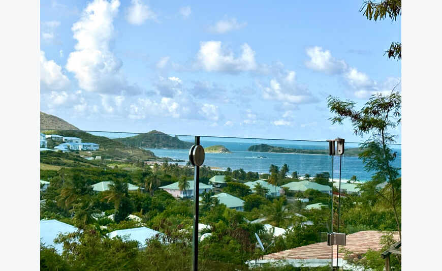 Villa "neuve" 3 chambres vue mer Baie Orientale