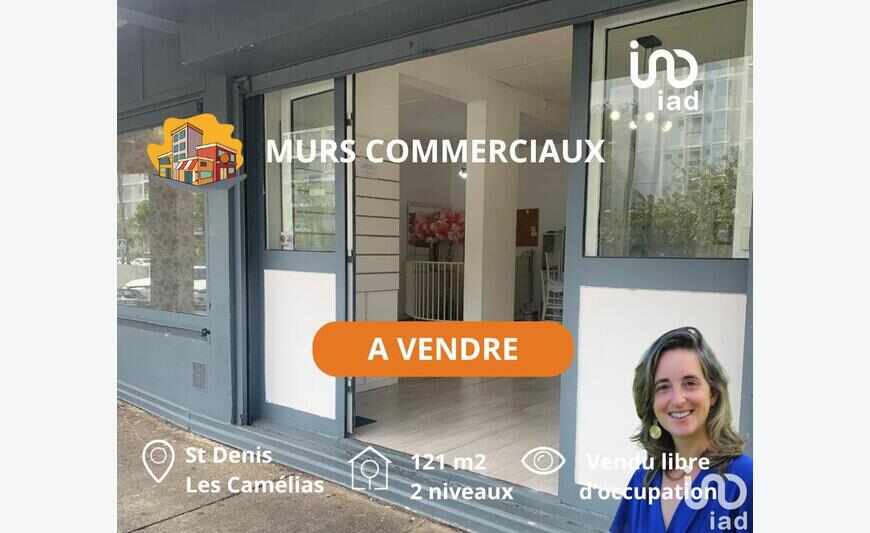 Murs commerciaux 121 m²