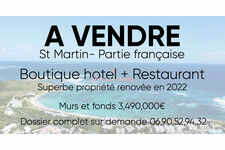 Boutique hotel et restaurant Saint Martin (97150)
