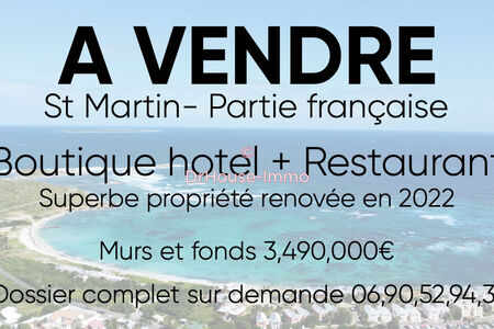 Boutique hotel et restaurant Saint Martin (97150)