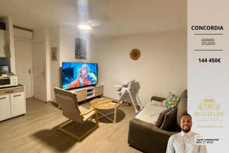 Studio aménagé en 2 pièces – Concordia