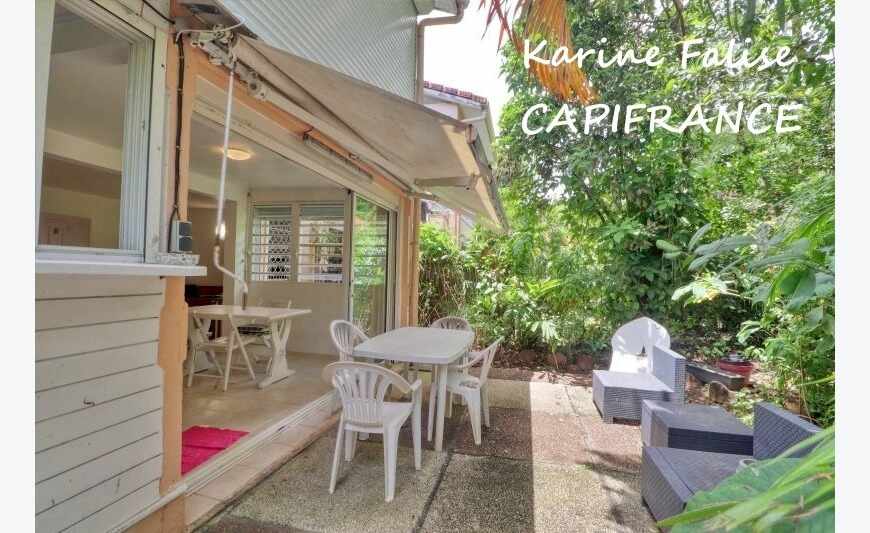 - T3 avec jardin privatif à 150 m de la plage - Anse à