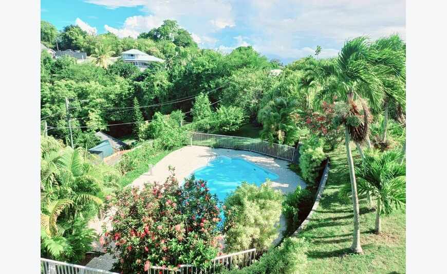 Abymes-Gosier (971), villa T4, appartement, piscine, terrain