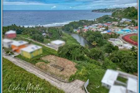 Terrain de 1232 m² vue mer au Lorrain - Lotissement La