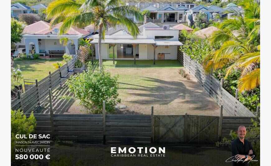 4-room house 115 m2 + 35 m2 covered terrace and garden