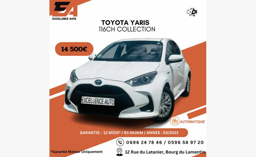 TOYOTA YARIS 116CH COLLECTION