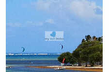 Sur la plage...parcelle de 468 m² à la Pointe Faula