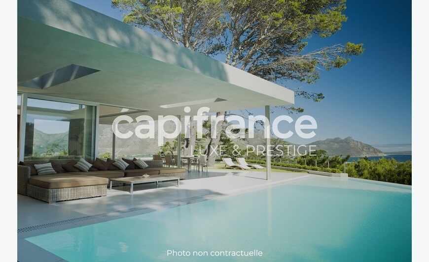 Magnifique Villa P6 Vue Mer Piscine Spa Sur 3000 m² de