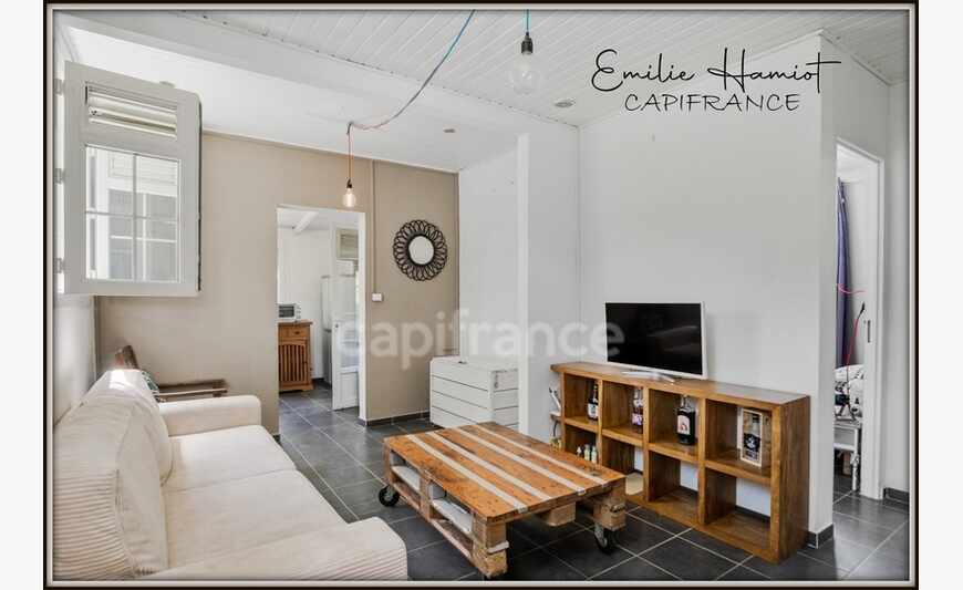 Bel appartement T3 meublé avec terrasse, piscine et jardin