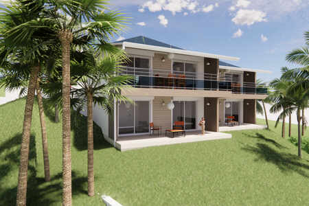 Townhouse in Cul de sac, Saint Martin