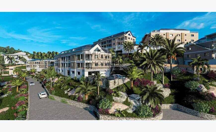 Anse Marcel Vue Mer résidence Crystal 2 pièces Neuf 65.60m2