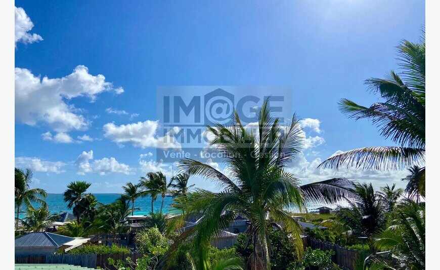 Maison mitoyenne 5 chambres, 1ere ligne sur la plage