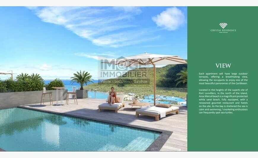 Anse Marcel t4 Roof Top Piscine Privee Sur Le Toit 105m2