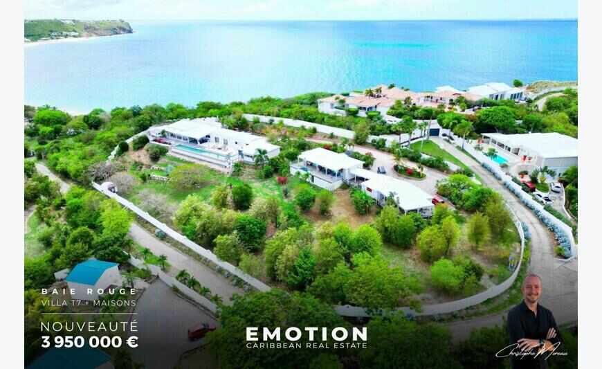 Magnificent Villa with sea view, Baie Rouge