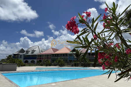 T3 Rez-de-jardin 2 chambres  Accès direct plage de la Baie