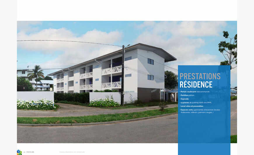 Cayenne 1 pièce(s) 31.21 m2 En Vefa