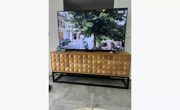 Buffet en teck recyclé