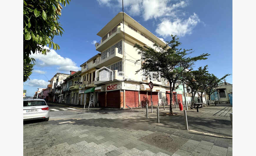 IMMEUBLE COMMERCIAL LOUÉ 550M2 LE LAMENTIN
