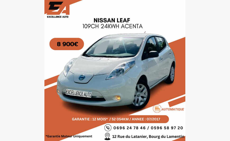 NISSAN LEAF109CH 24KWH ACENTA