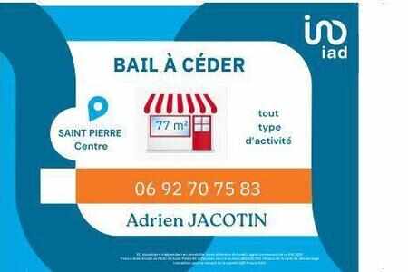 Droit au bail 77 m²